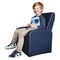 Uncaged Ergonomics StashCuteKidsSofaChairWithStorageComfyToddlerReclinerBlack, SKC-b SKC-b - alternate 1
